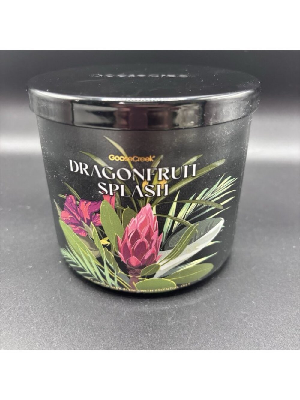 Goose Creek Dragon Fruit Splash 3 Wick Jar Candle 14.5 oz Mango Peach Guava Pink - Picture 7 of 15